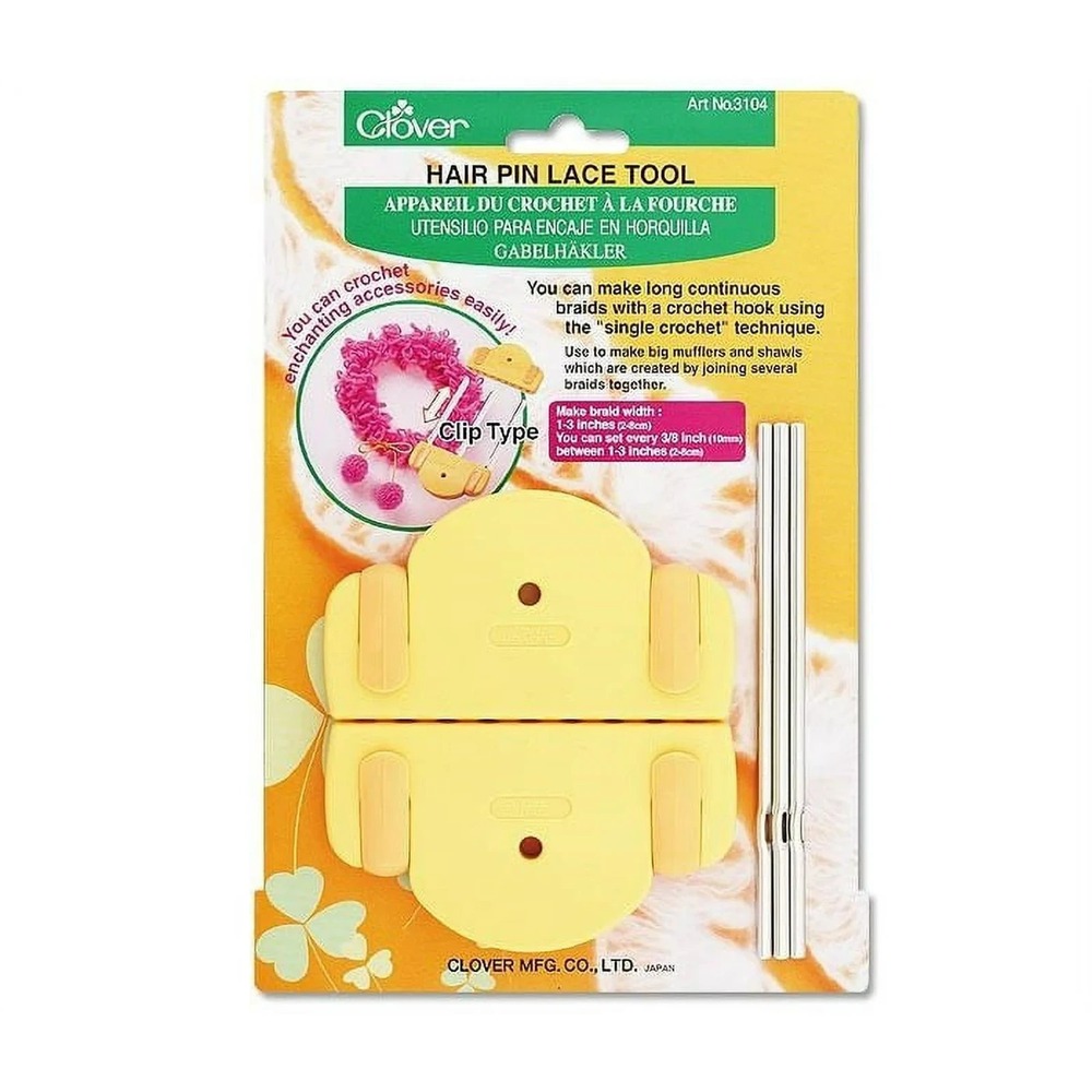 Clover Hair Pin Lace Tool Brand NEW Factory Sealed‎